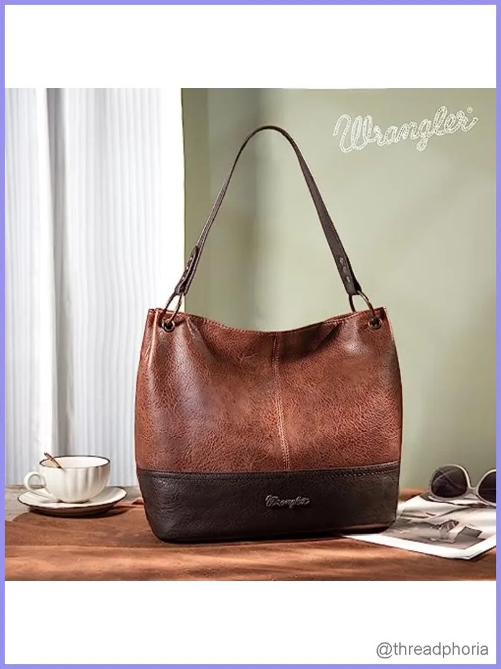 Vegan Leather Hobo Bag Top Handle Shoulder Purse Handbag